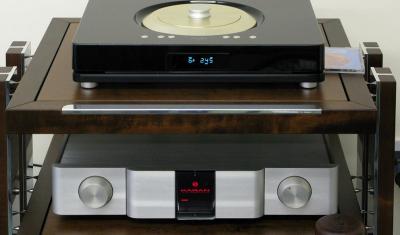 Zanden Model 2500S CD Player in new Piano Black finish and 50% of the new Karan Acoustics KA L REF Mk3 line/phono preamplifier